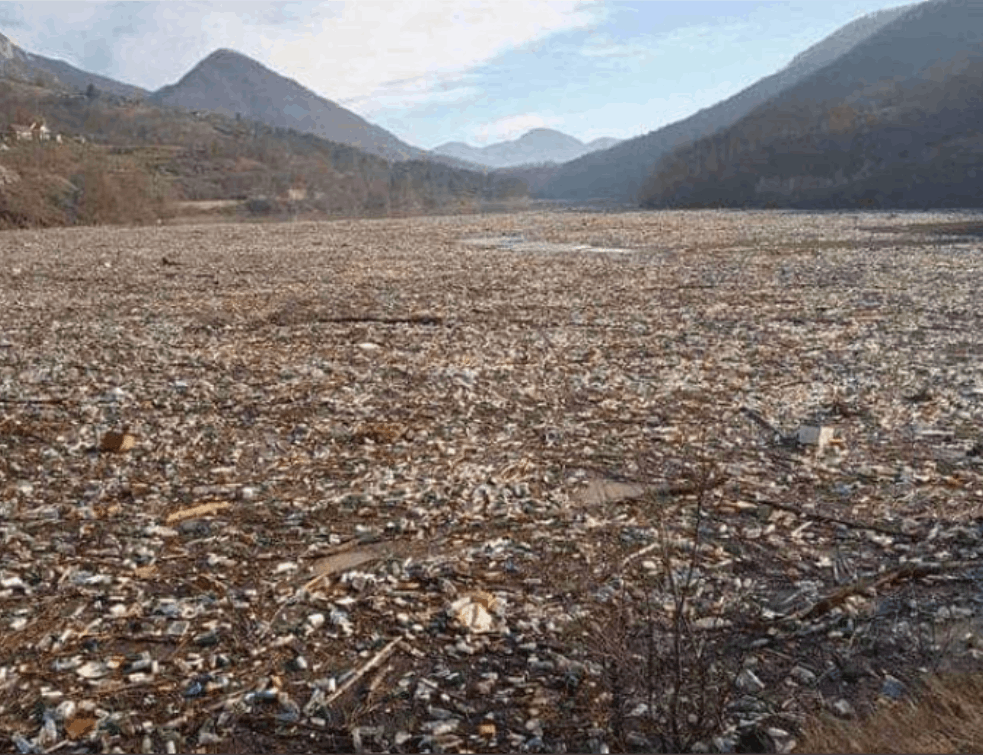 EKOLOŠKA KATASTROFA PRETI REPUBLICI SRPSKOJ: <span style='color:red;'><b>Drina</b></span> kod Višegrada zatrpana sa 4.000 kubika đubreta! (VIDEO)